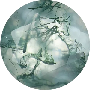 Moss Agate Engagement Rings