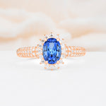 ML07032 Sapphire Ring - Additional view