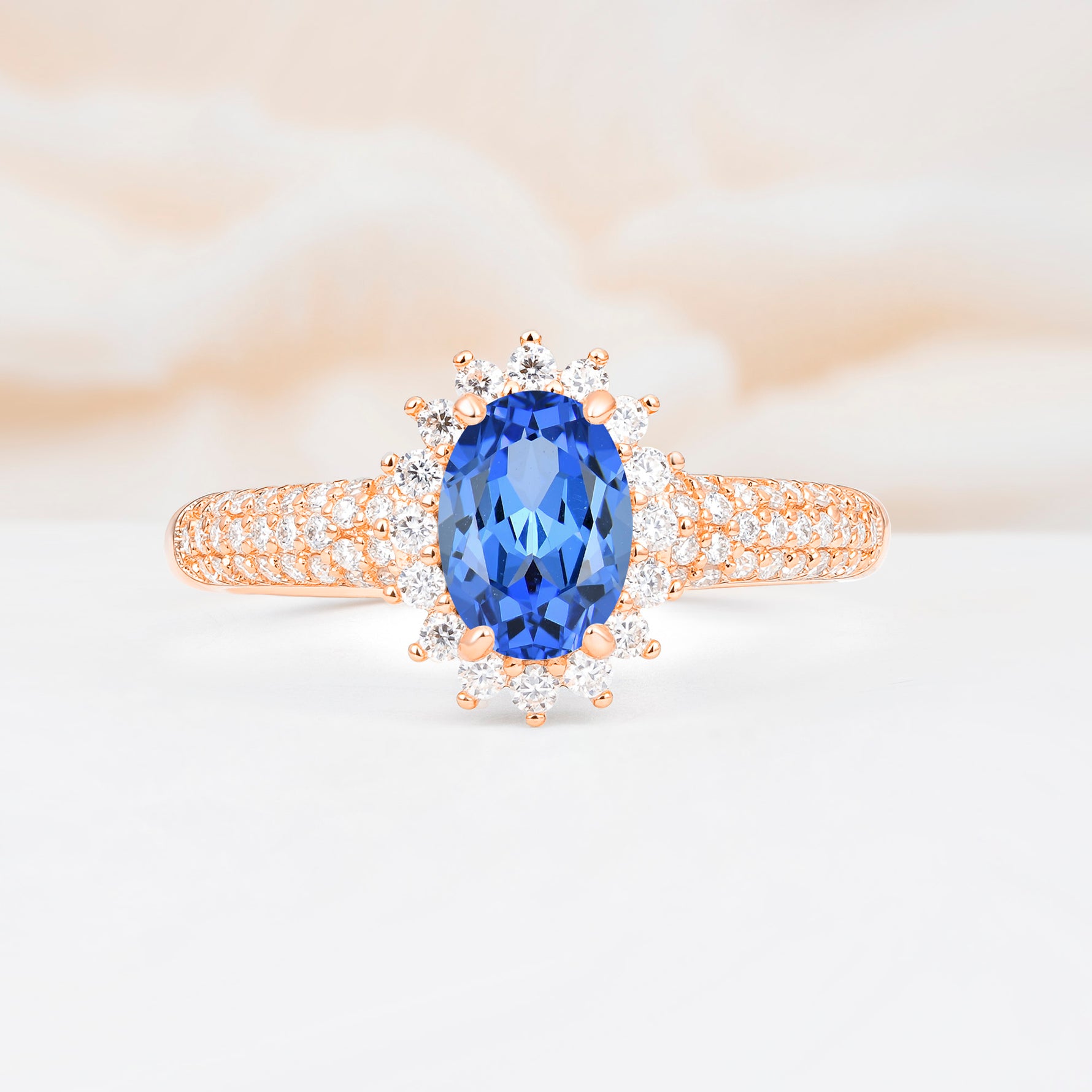 ML07032 Sapphire Ring - Additional view