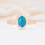 ML07032 Turquoise Ring - Additional view