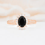 ML07032 Black Onyx Ring - Additional view