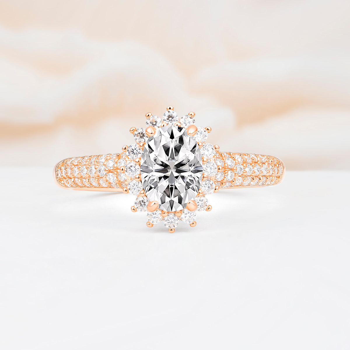 ML07032 Lab Diamond Ring - Additional view