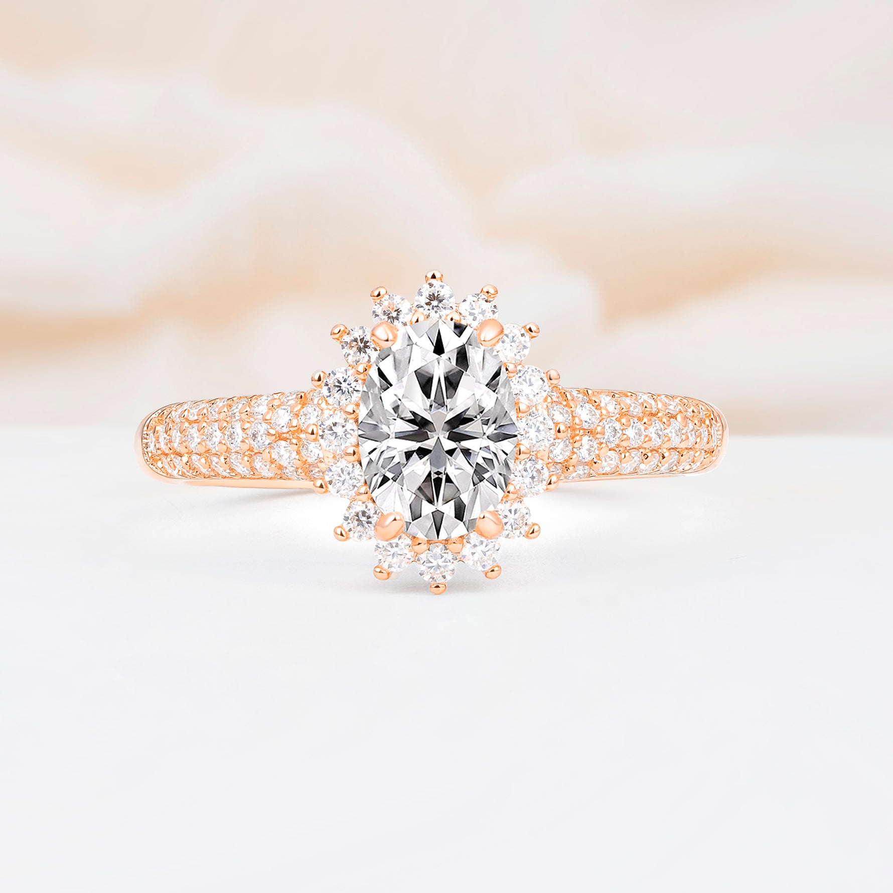 ML07032 Lab Diamond Ring - Additional view