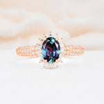 ML07032 Alexandrite Ring - Additional view