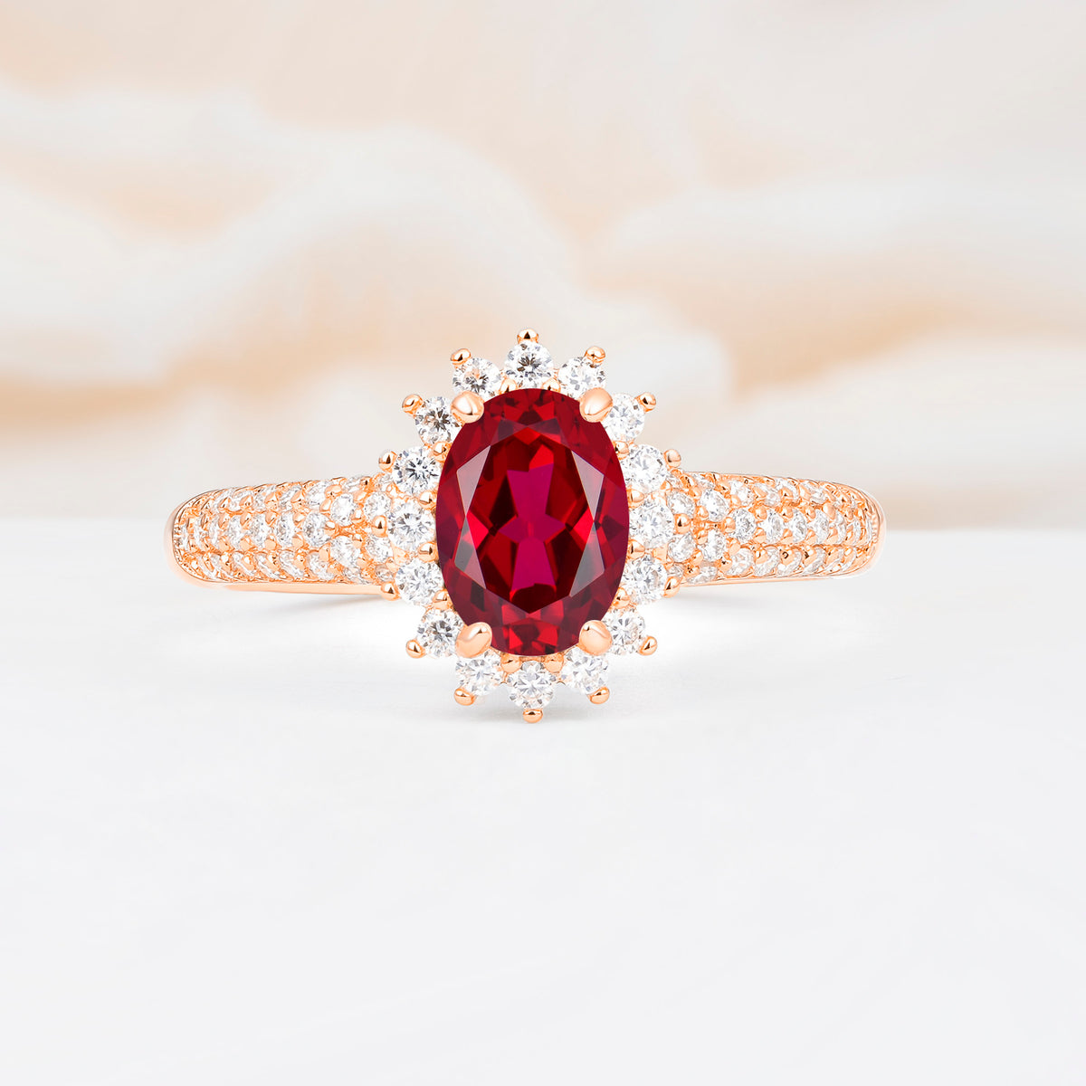 ML07032 Ruby Ring - Additional view