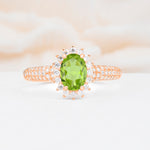 ML07032 Peridot Ring - Additional view