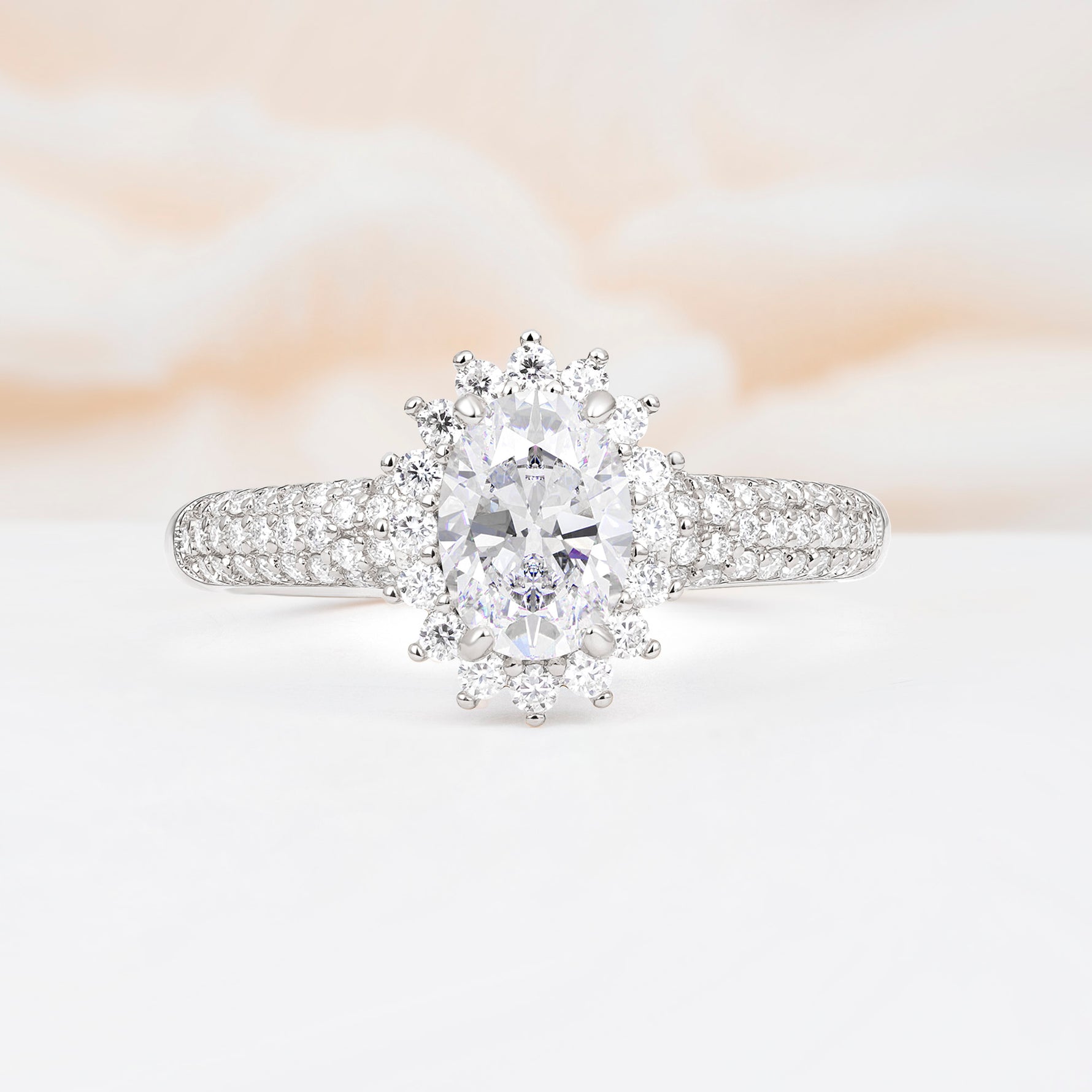 ML07032 Moissanite Ring - Additional view