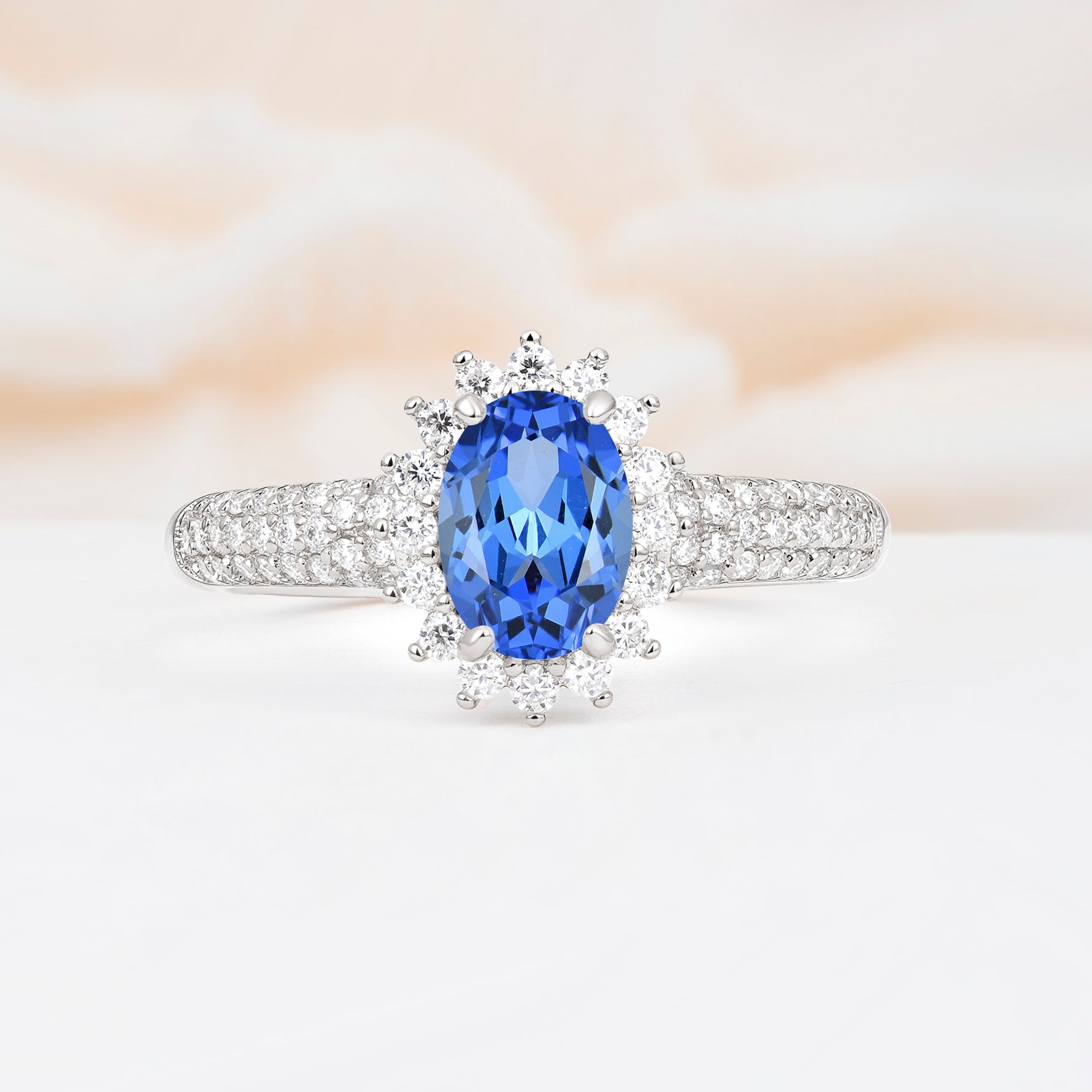 ML07032 Sapphire Ring - Additional view