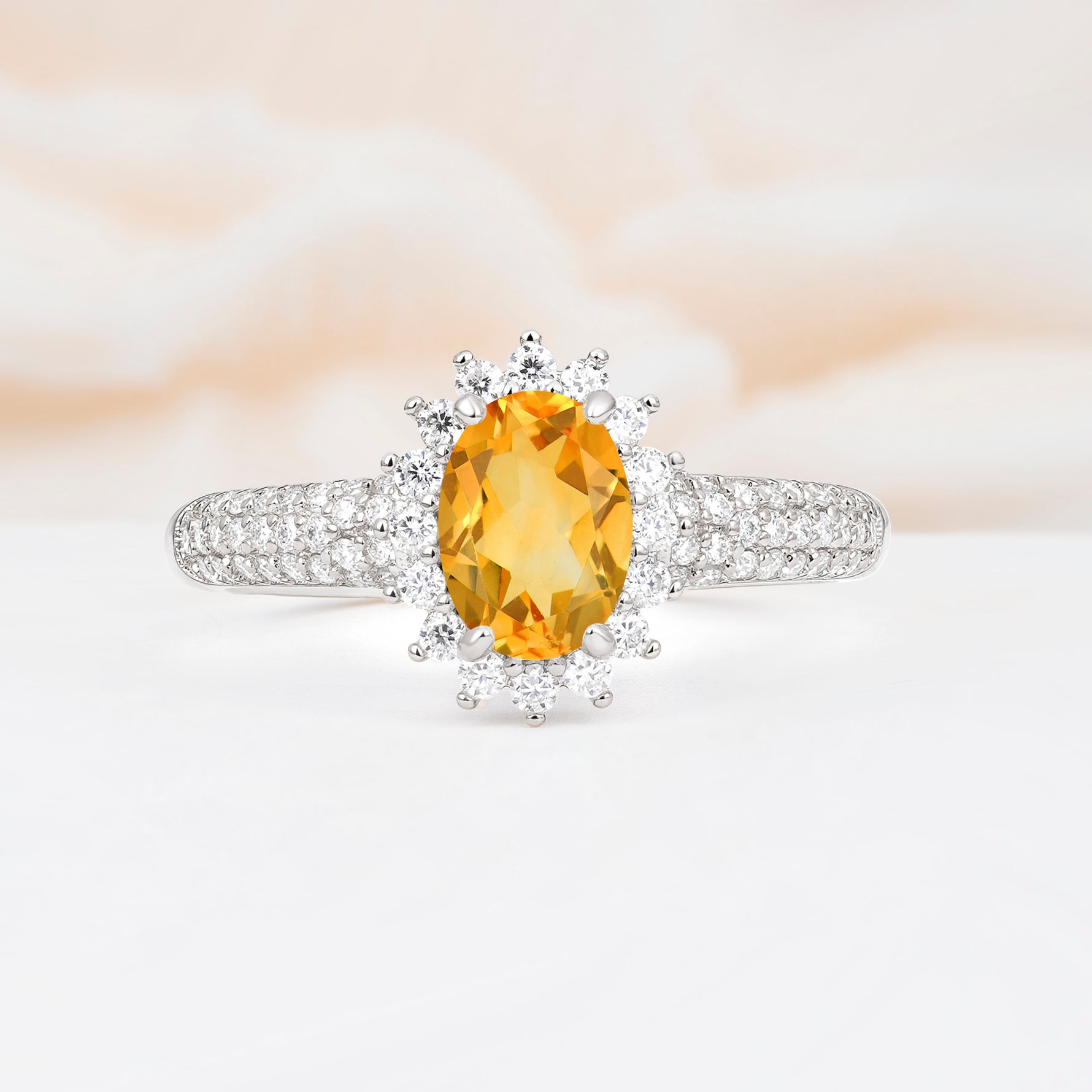 ML07032 Citrine Ring - Additional view