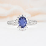 ML07032 Tanzanite Ring - Additional view