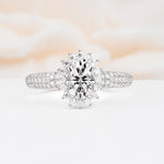 ML07032 Lab Diamond Ring - Additional view