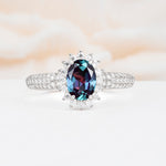ML07032 Alexandrite Ring - Additional view