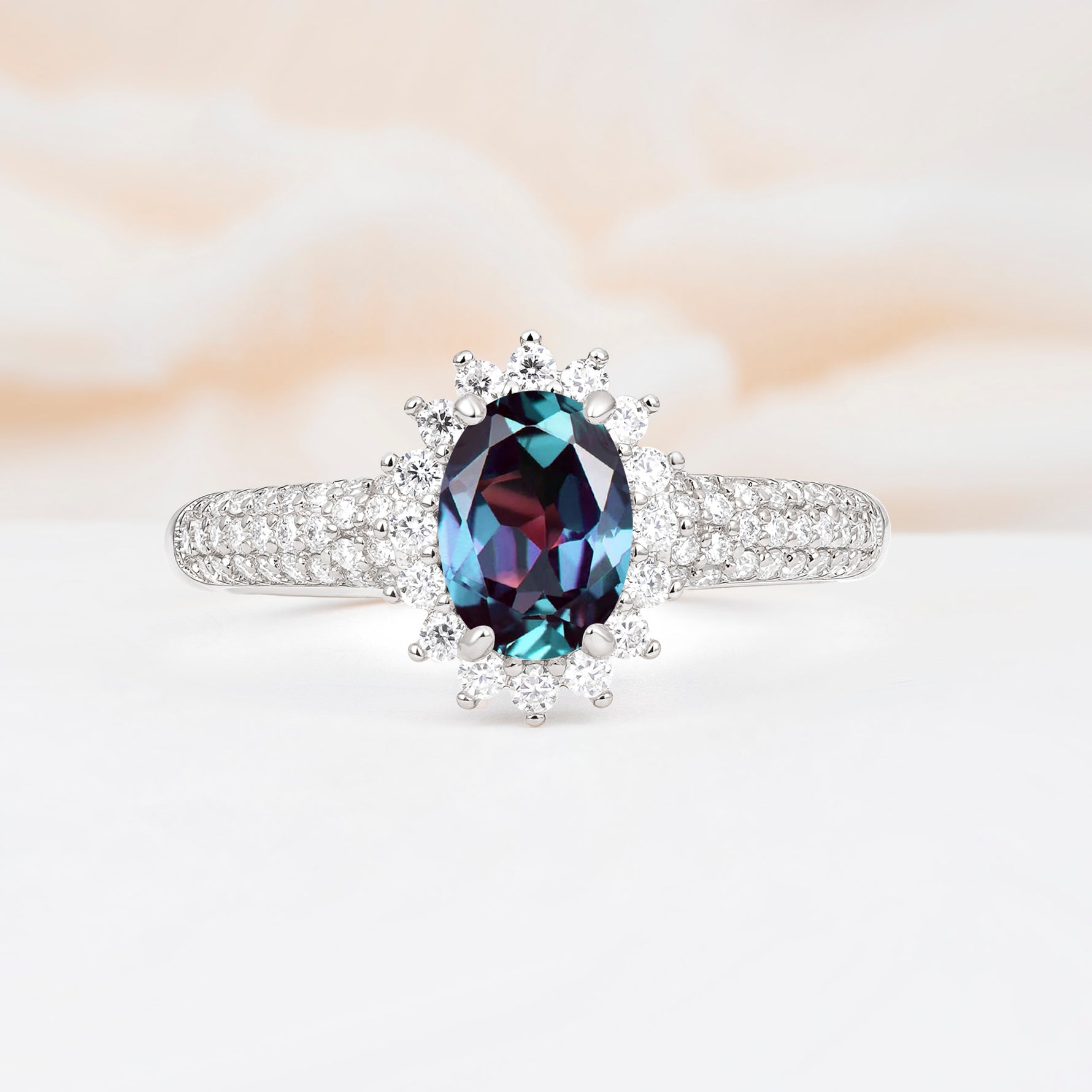 ML07032 Alexandrite Ring - Additional view