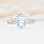 ML07032 Moonstone Ring - Additional view