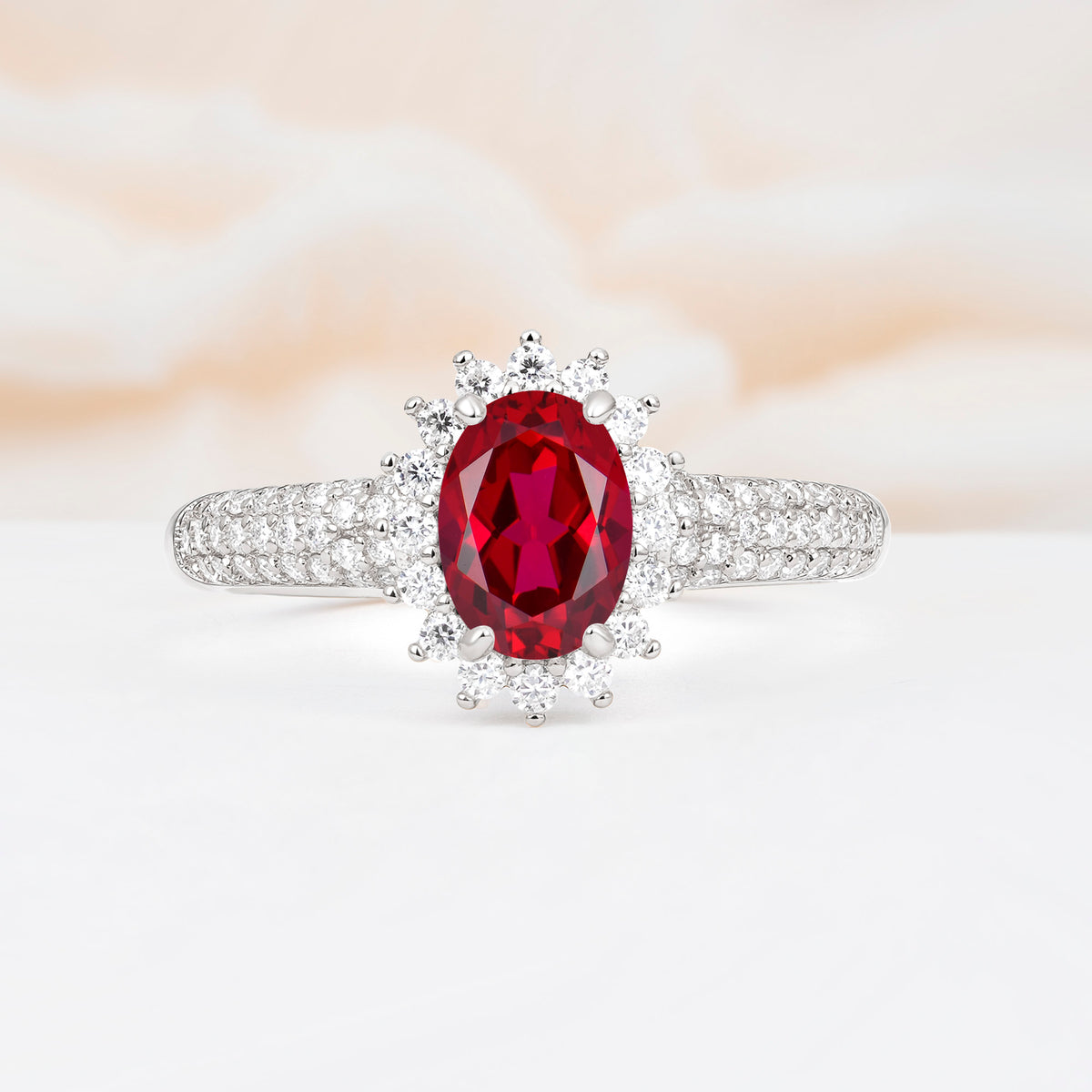 ML07032 Ruby Ring - Additional view