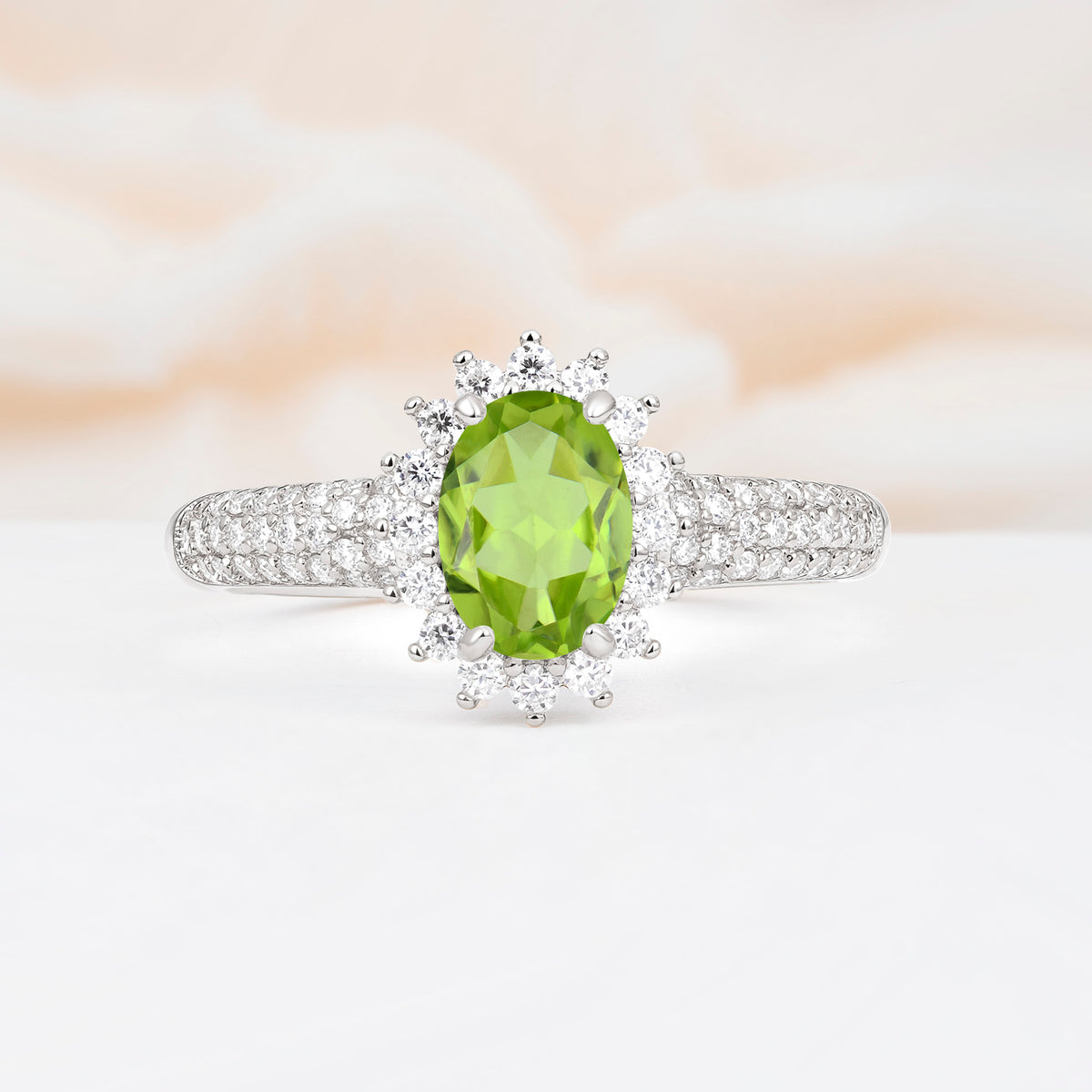 ML07032 Peridot Ring - Additional view