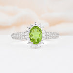 ML07032 Peridot Ring - Additional view