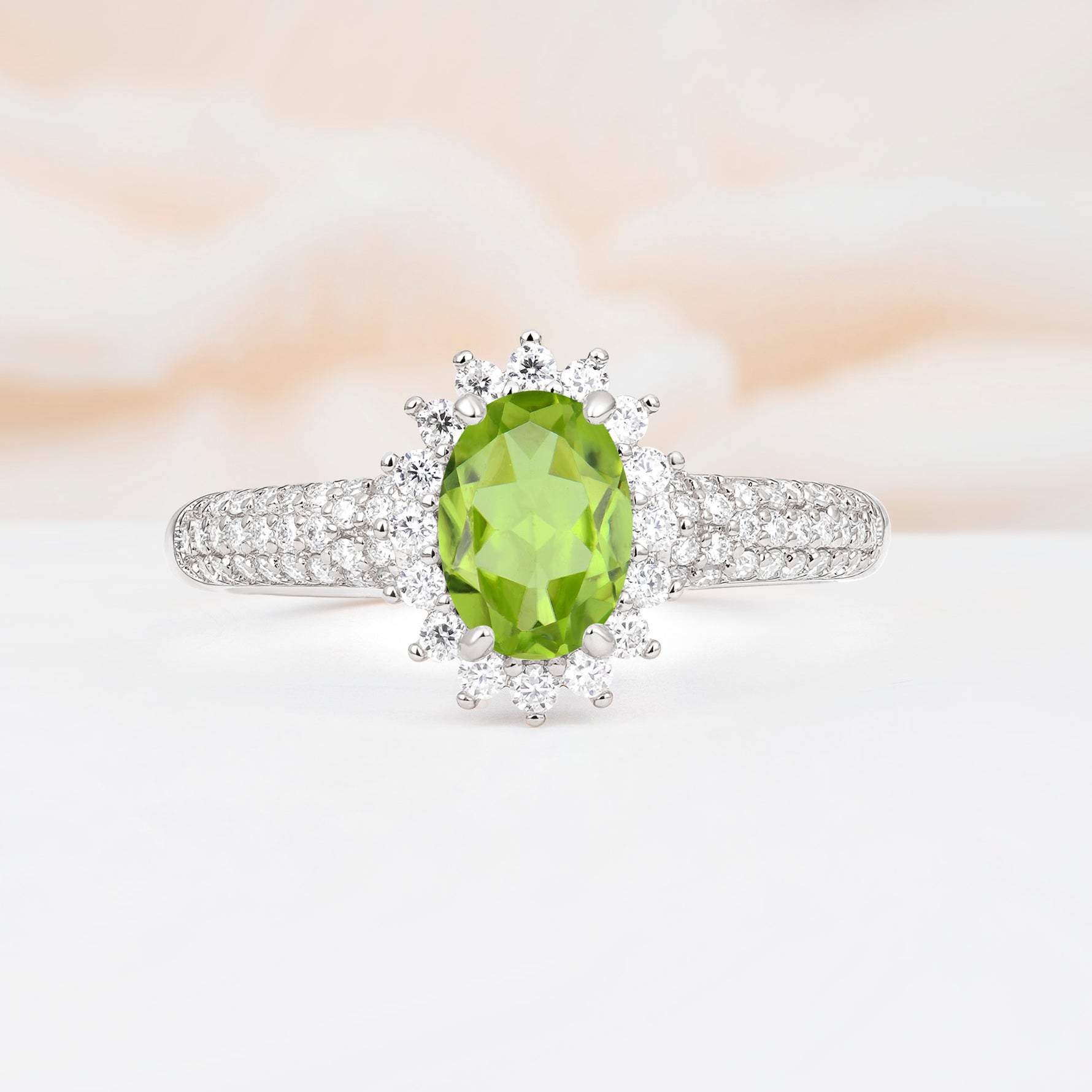 ML07032 Peridot Ring - Additional view