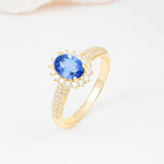 ML07032 Sapphire Ring - Additional view
