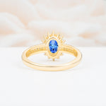 ML07032 Sapphire Ring - Additional view