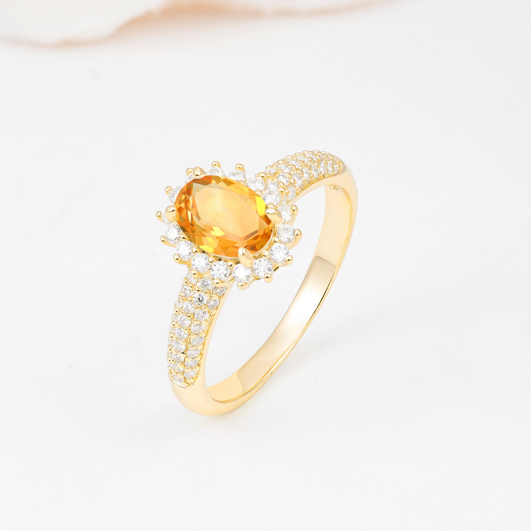ML07032 Citrine Ring - Additional view