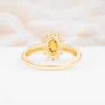ML07032 Citrine Ring - Additional view