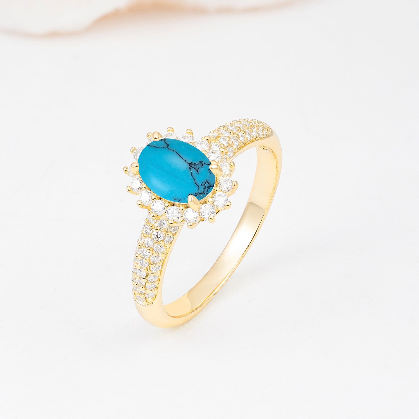 ML07032 Turquoise Ring - Additional view