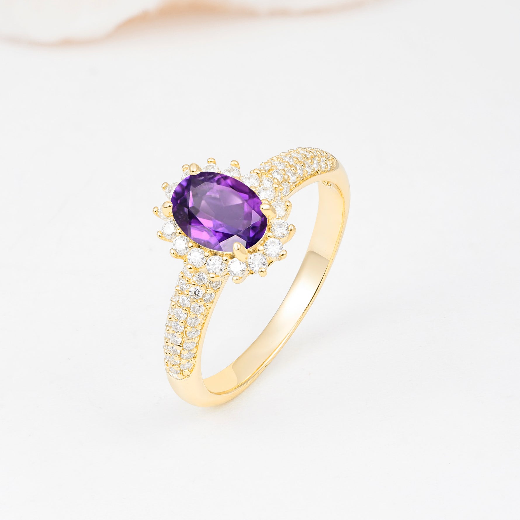 ML07032 Amethyst Ring - Additional view