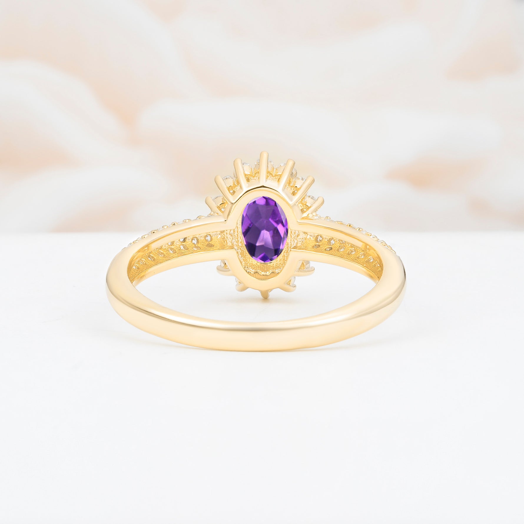 ML07032 Amethyst Ring - Additional view