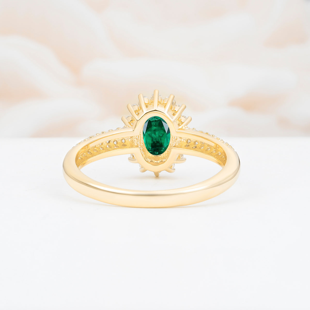 ML07032 Emerald Ring - Additional view