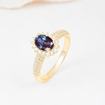 ML07032 Alexandrite Ring - Additional view