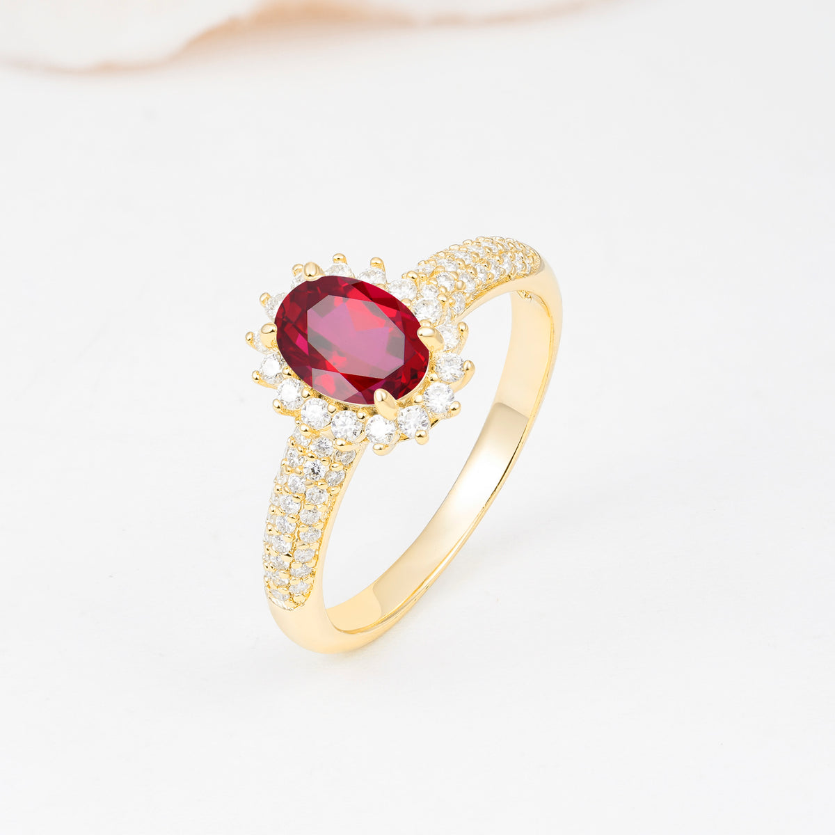 ML07032 Ruby Ring - Additional view