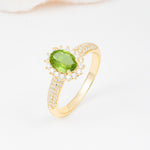 ML07032 Peridot Ring - Additional view