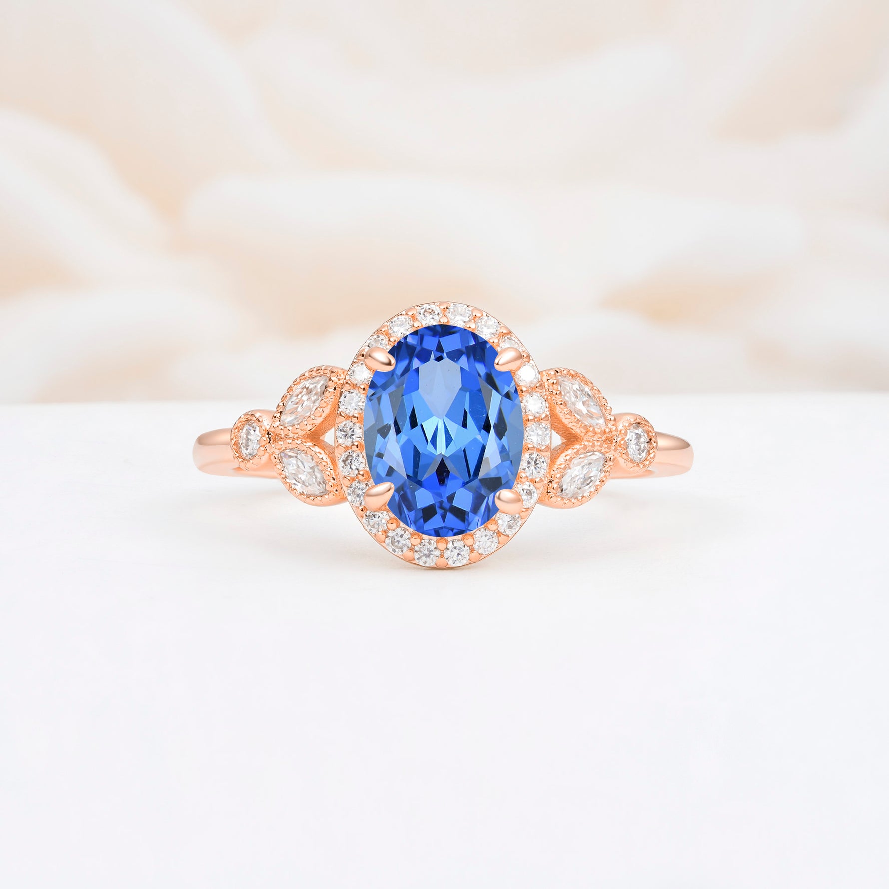 ML07033 Sapphire Ring - Additional view
