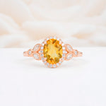 ML07033 Citrine Ring - Additional view