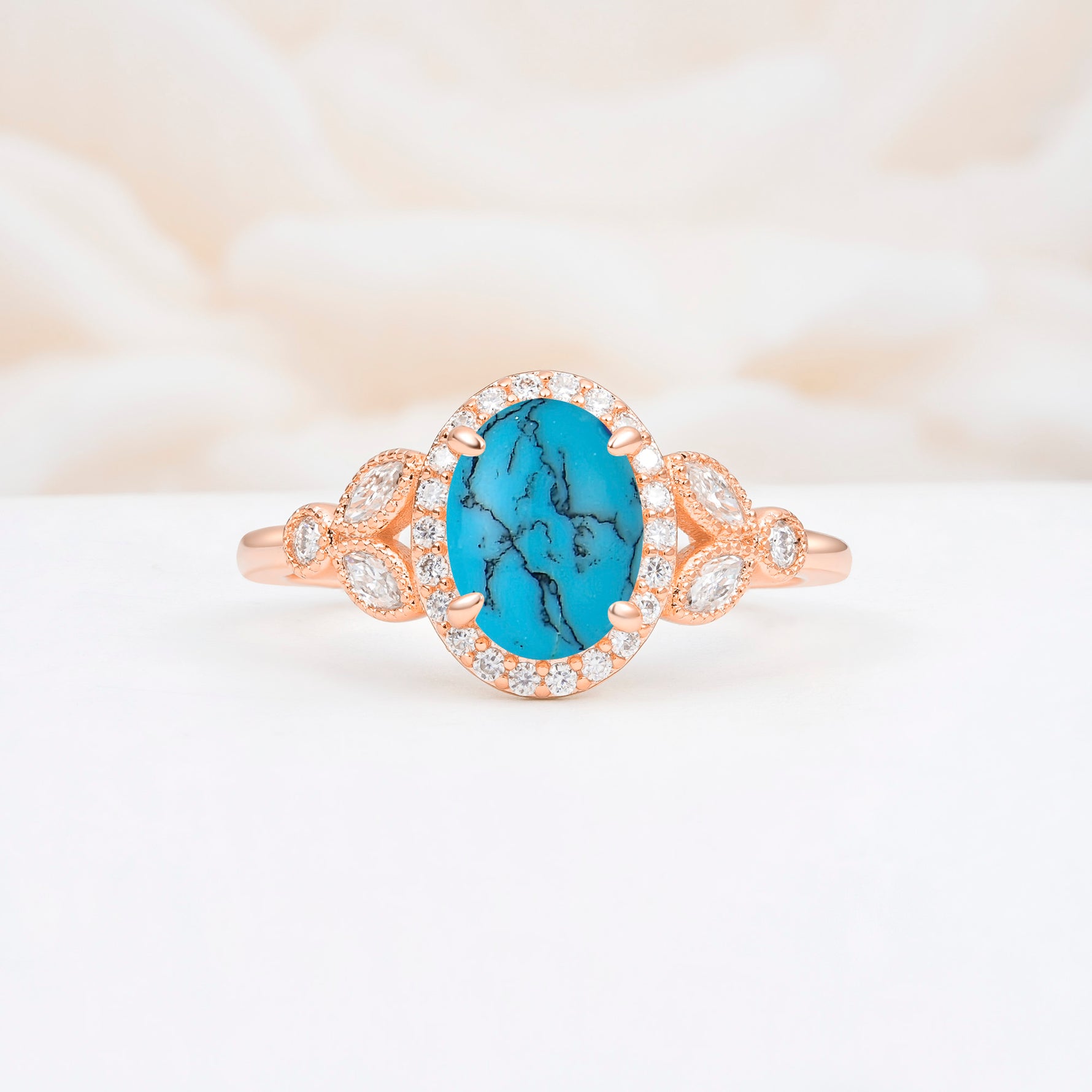 ML07033 Turquoise Ring - Additional view