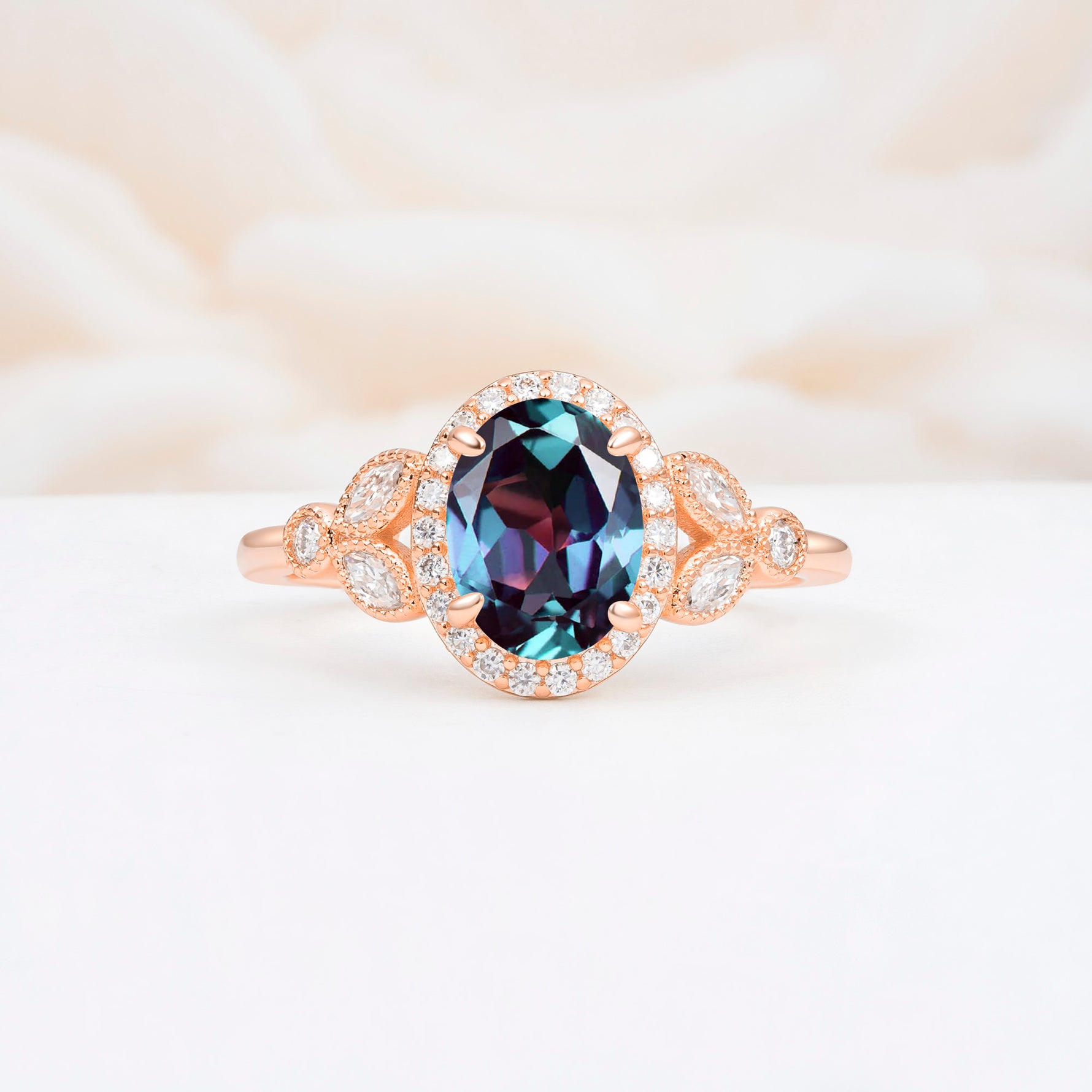 ML07033 Alexandrite Ring - Additional view