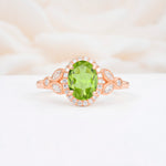 ML07033 Peridot Ring - Additional view