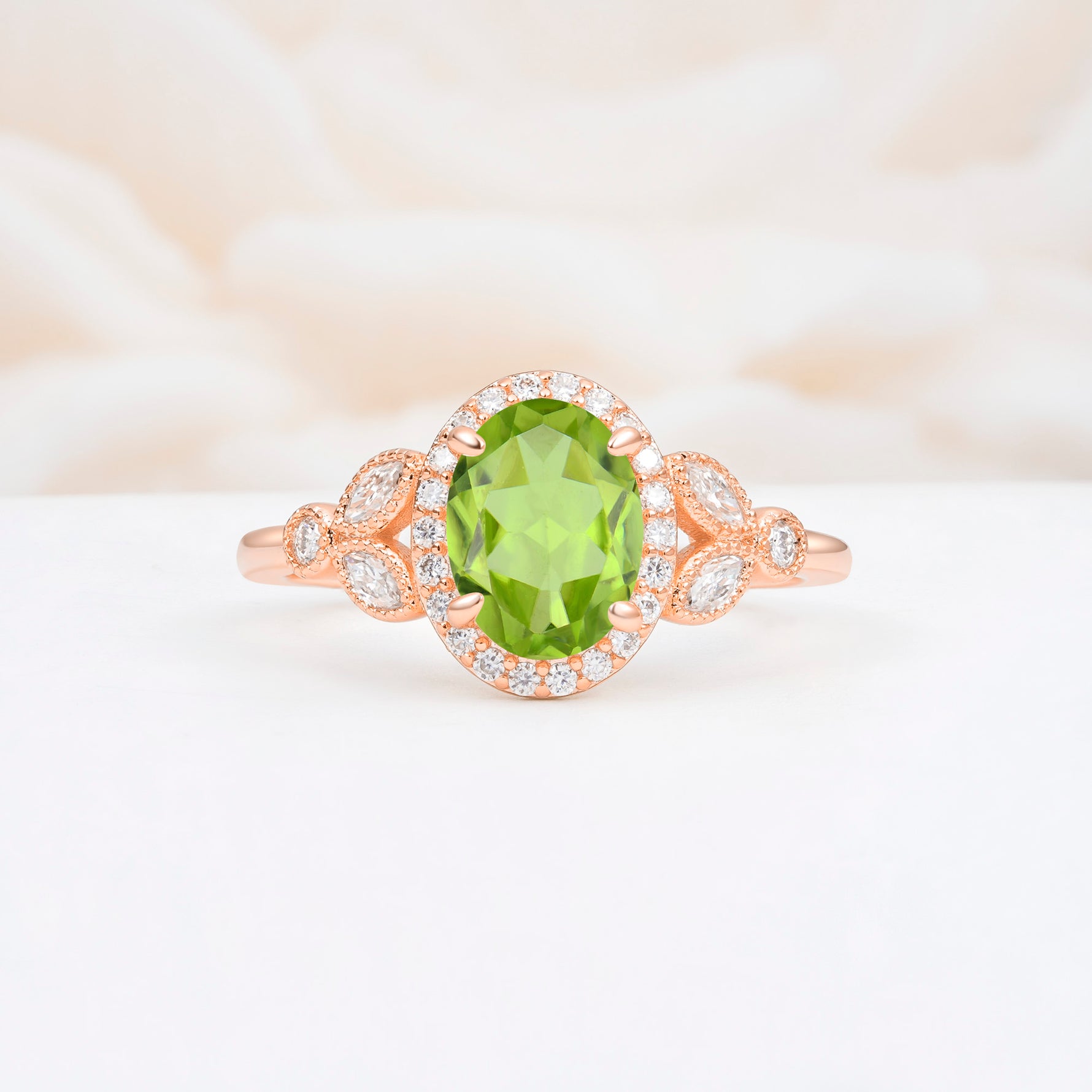 ML07033 Peridot Ring - Additional view