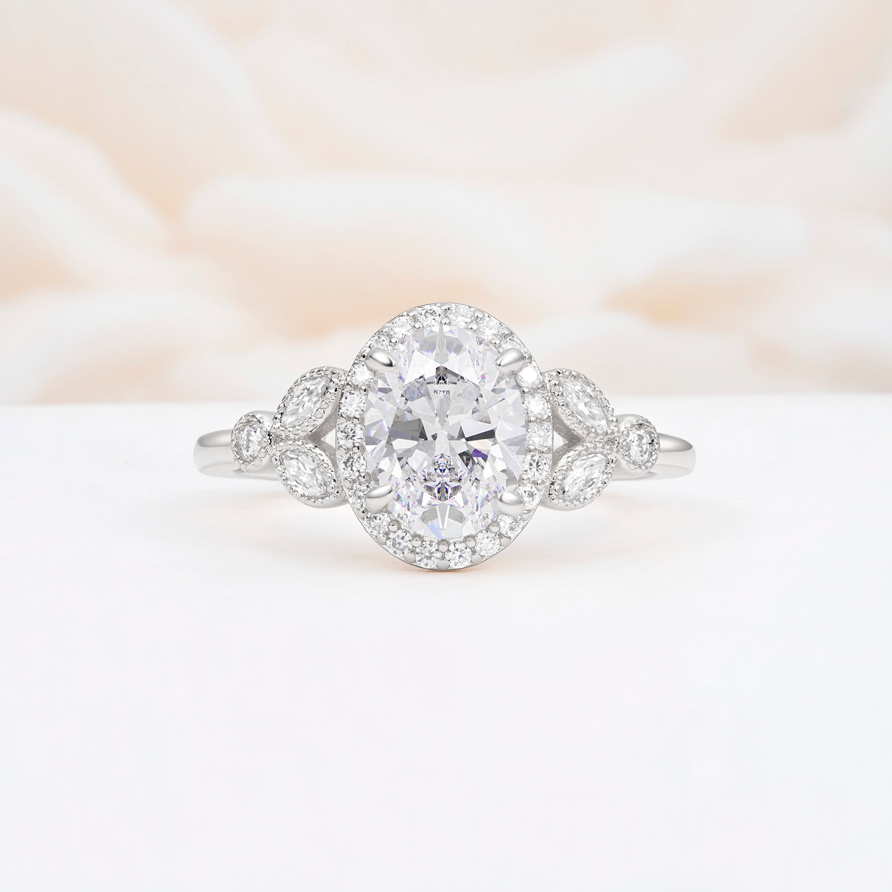 ML07033 Moissanite Ring - Additional view