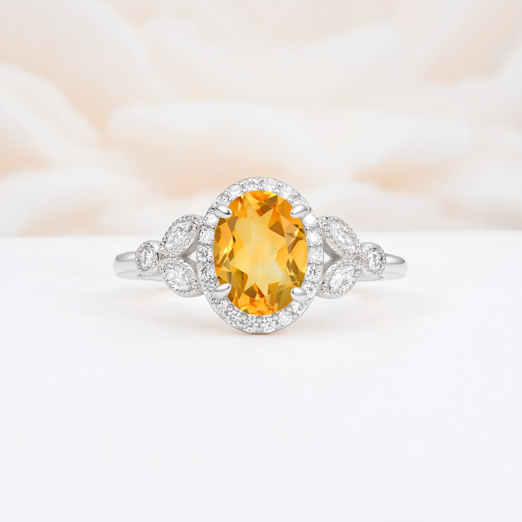 ML07033 Citrine Ring - Additional view