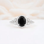 ML07033 Black Onyx Ring - Additional view