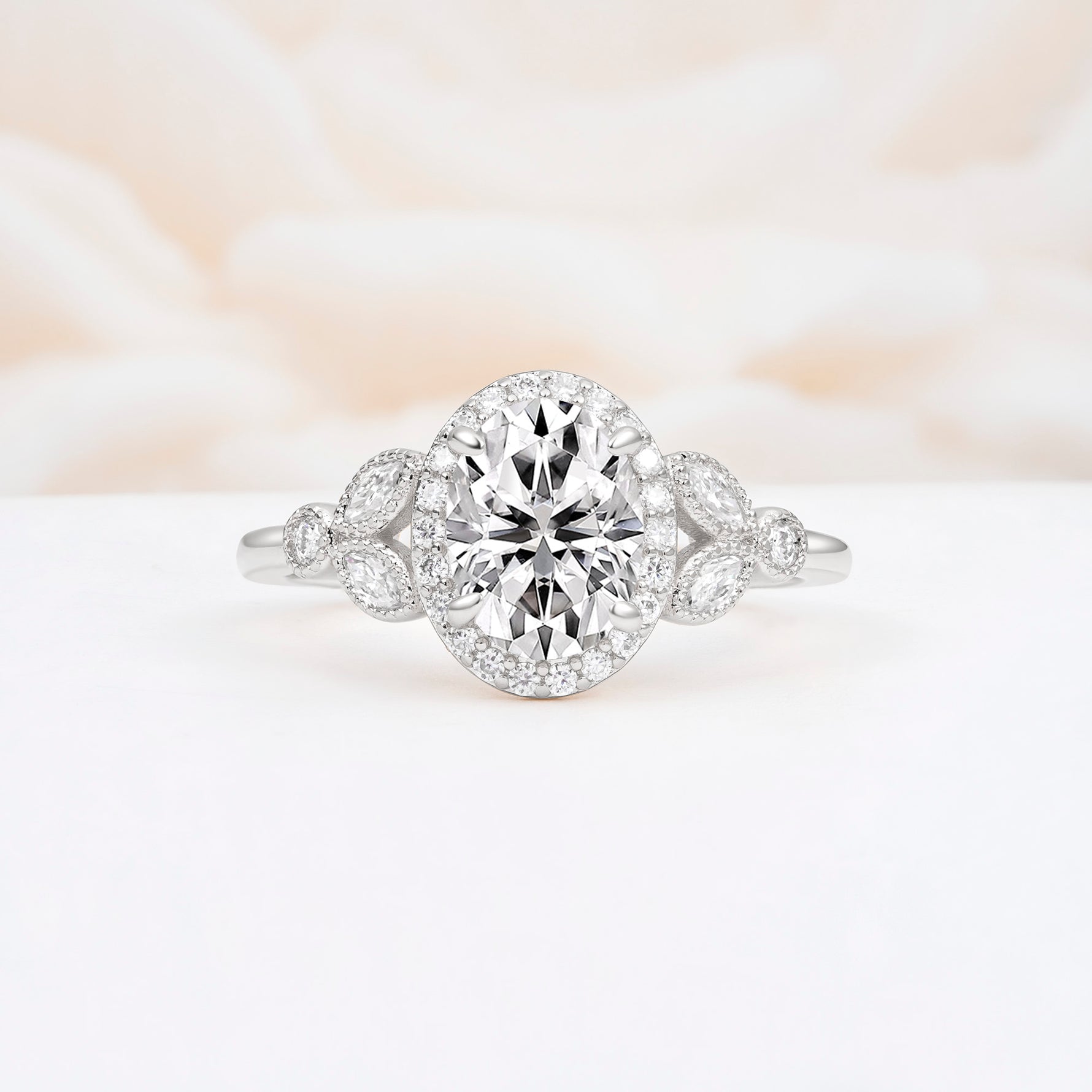 ML07033 Lab Diamond Ring - Additional view