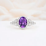 ML07033 Amethyst Ring - Additional view