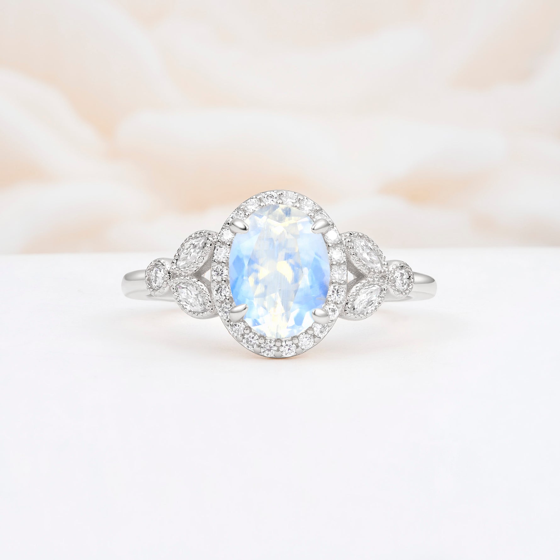ML07033 Moonstone Ring - Additional view