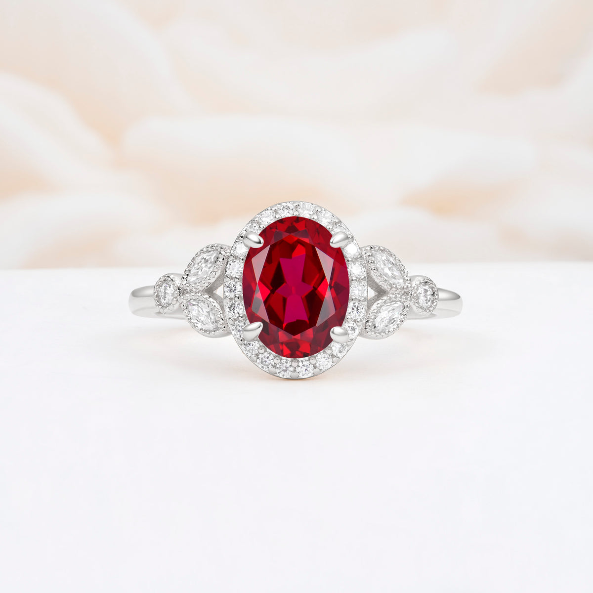 ML07033 Ruby Ring - Additional view