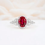ML07033 Ruby Ring - Additional view