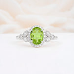 ML07033 Peridot Ring - Additional view