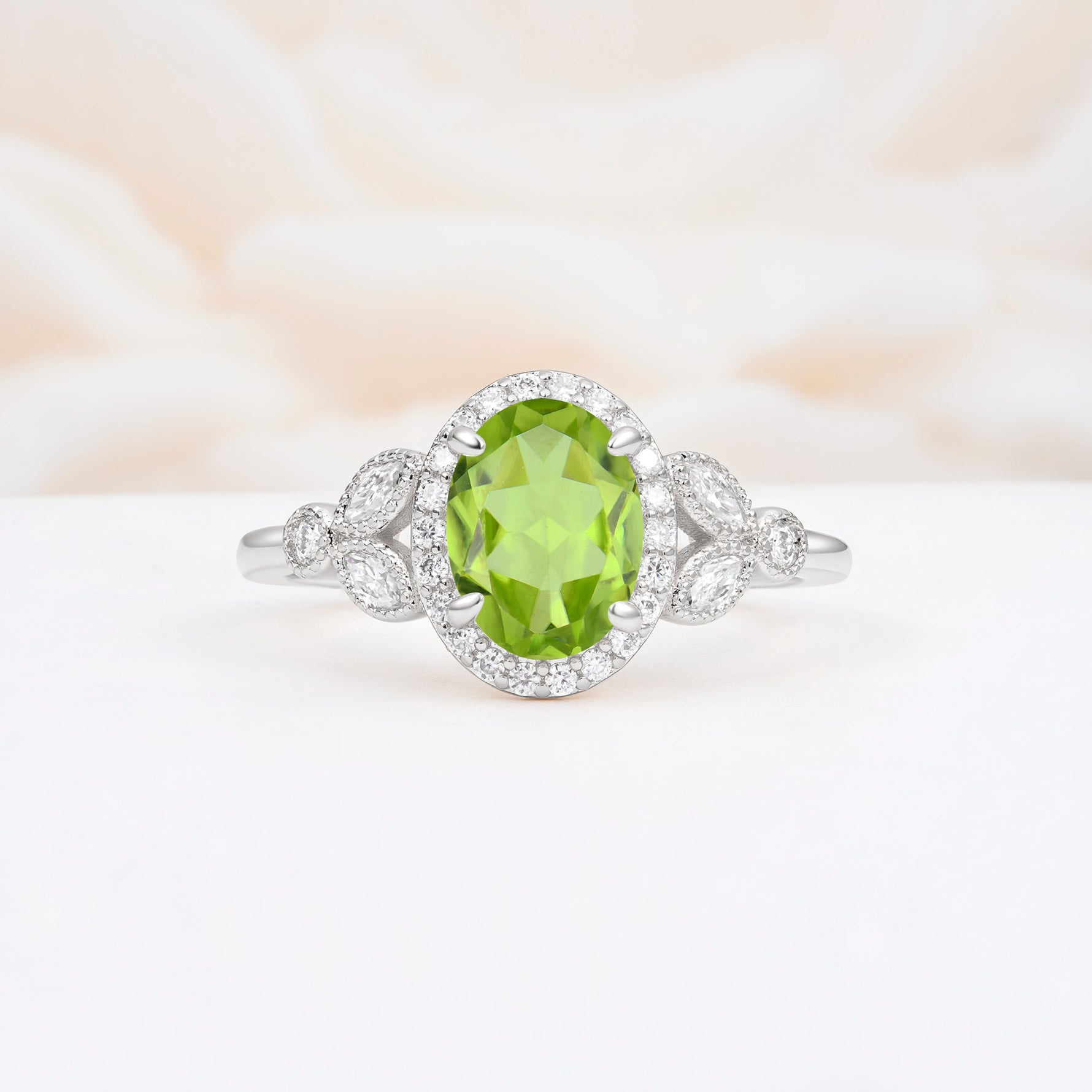 ML07033 Peridot Ring - Additional view