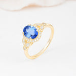 ML07033 Sapphire Ring - Additional view